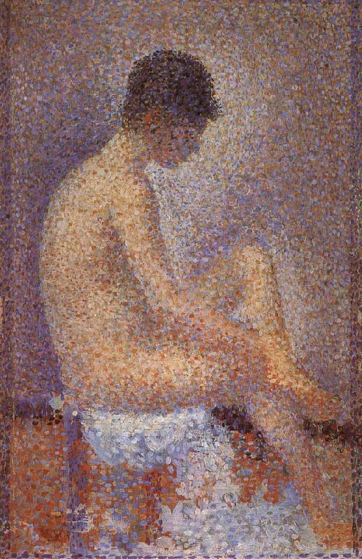 Georges Seurat Flank Stance china oil painting image